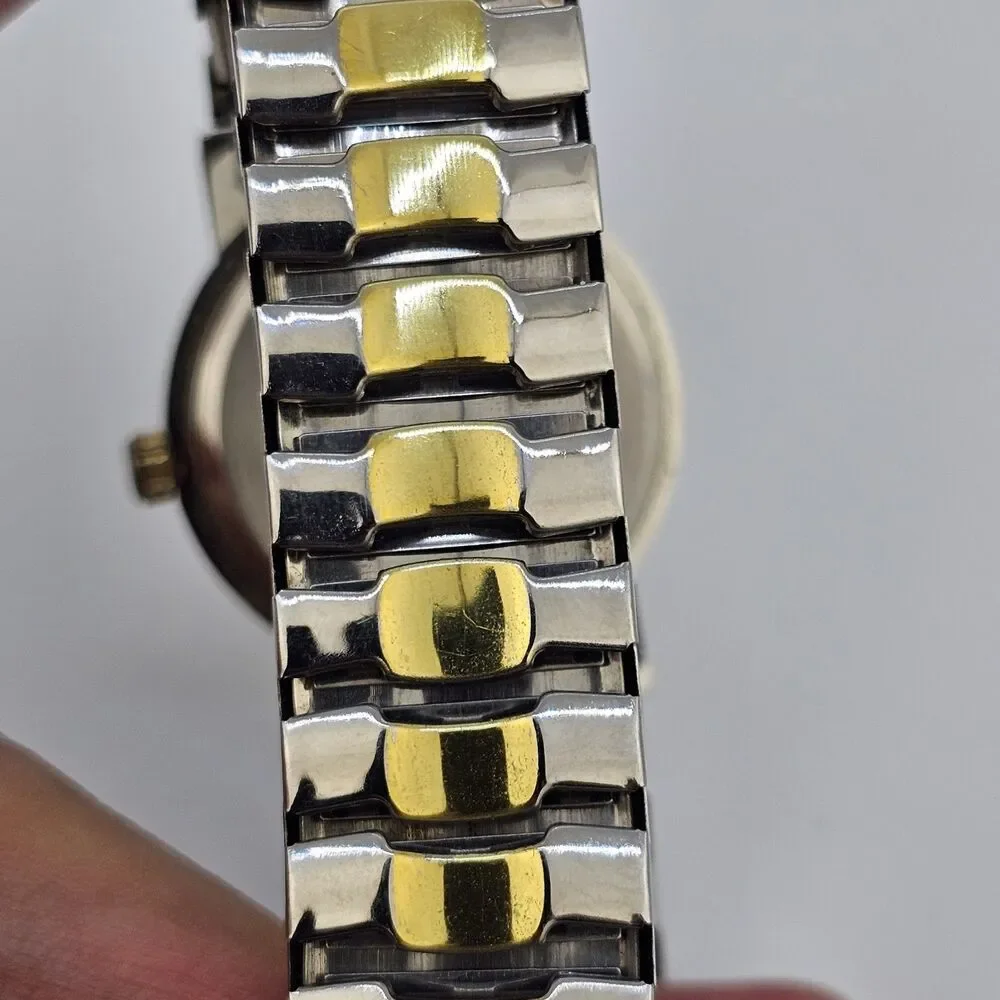 Decade Women's Watch 33MM Gray Dial Gray Gold Expandable Band‎ 6.5
